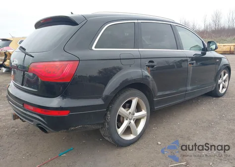 2011 Audi Q7 3.0T S Line Prestige from USA, damaged, VIN WA1DGAFE0BD009325